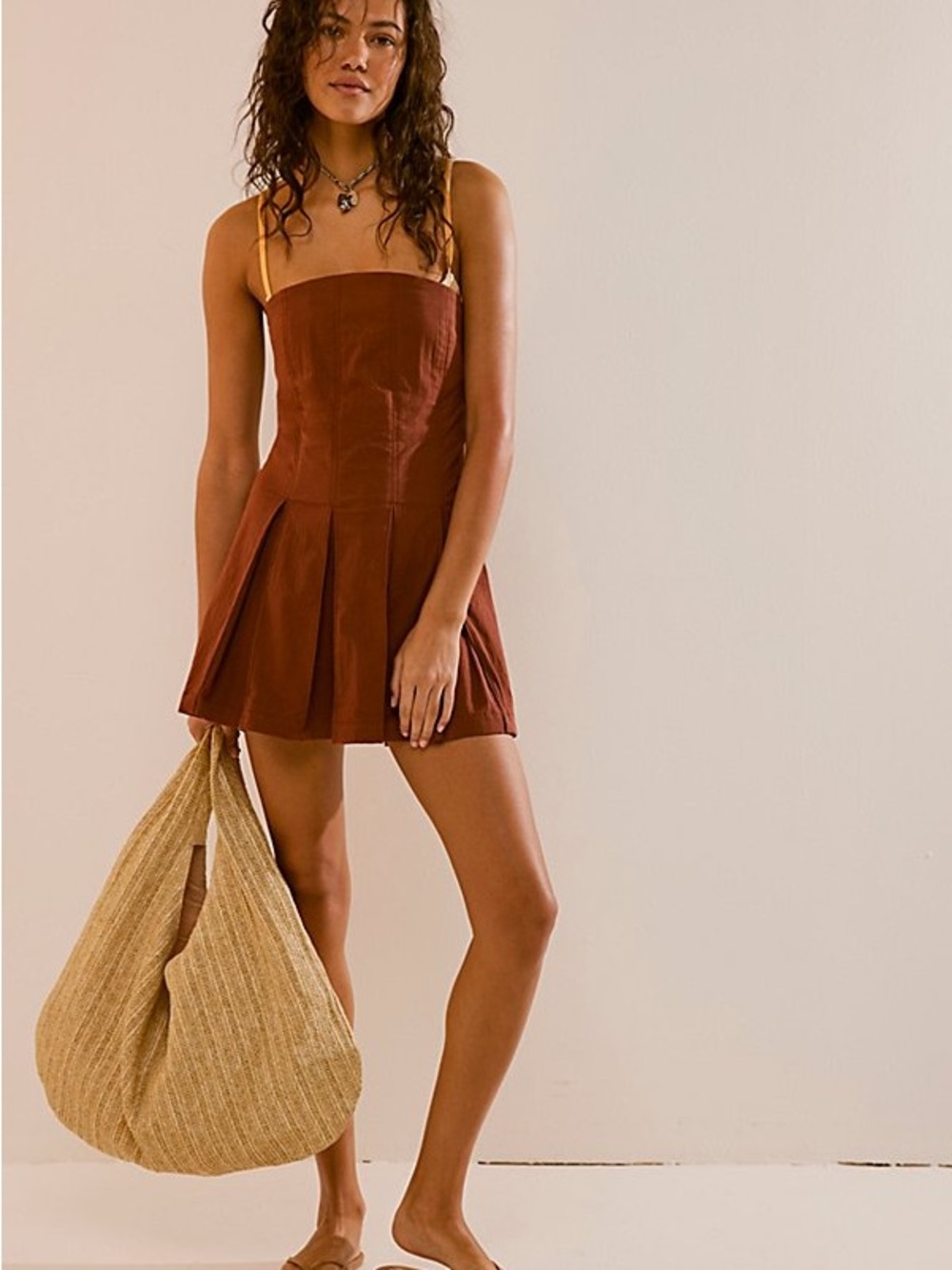 Free People Made Me Smile Mini Dress